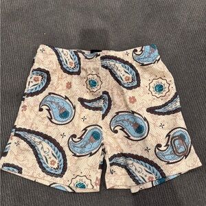 Paisley Print Men's Overtime Shorts